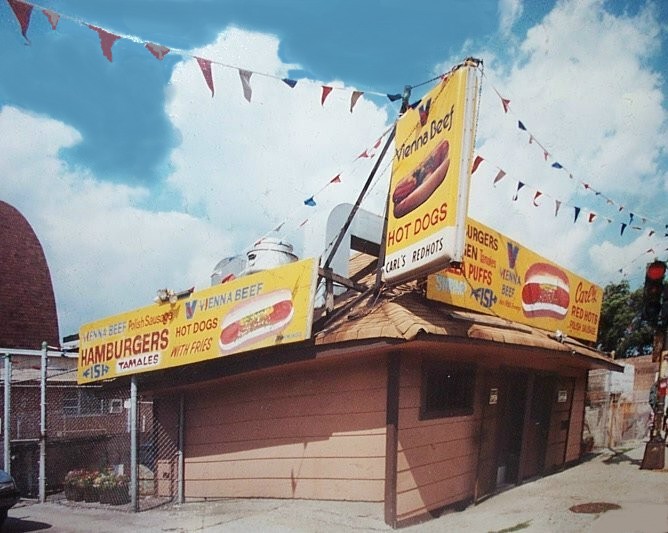 A POPULAR PLACE IN ITS DAY: CARL'S RED HOTS