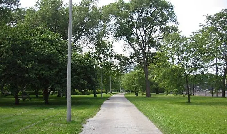 RAINBOW PARK WALKWAY - FROM GROWING CHICAGO SITE