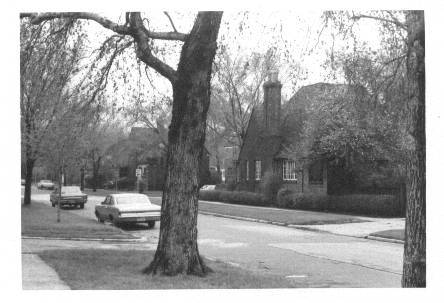 SOUTH SHORE STREET - TAKEN APRIL 1967- HOUSE ALONG 77TH STREET - ALONG MY TYPICAL WALK TO SOUTH SHORE HIGH
